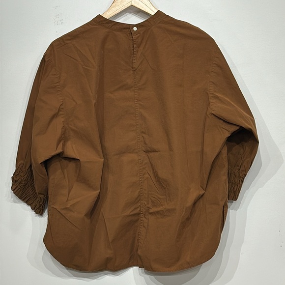 Uniqlo Cotton High-Neck Short Sleeve Top - Picture 2 of 10